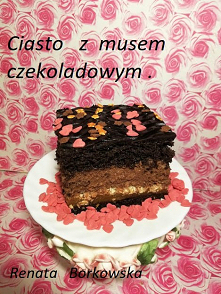 Ciasto   z  musem   czekoladowym   i  nutą   piernikowo -pomarańczową
