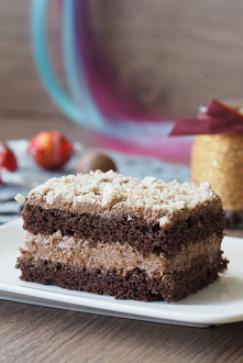 Biszkopt z kremem maślano-orzechowym.
Nasza propozycja na dziś nie jest skomplikowana. Niezwykle wilgotny biszkopt przełożony maślano – orzechowym kremem. Puszystość biszkoptu i...