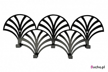 wieszak w stylu glamour
wieszak do przedpokoju metalowy