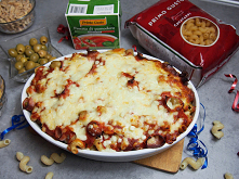 pyszna zapiekanka makaronowa