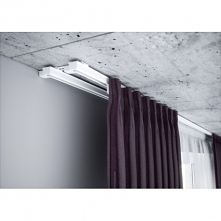 Szyny sufitowe aluminiowe dwubiegowe ZS2-200 Creativa to system do wielu rodzaju aranżacji wnętrz. Szyny aluminiowe karniszowe o długości 2m, które możemy skracać, albo łączyć n...