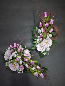 wiązanka i bukiet wiosenny na cmentarz od totaldeco.pl