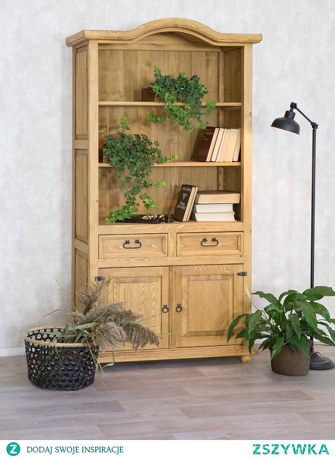 Regał na książki w stylu rustykalnym, wykonany z litego drewna sosnowego. Właściwe przechowywanie książek to taki święty Graal wśród bibliofilów. #Wystrójwnętrz #Stylizacja #Rękodzieło #Wnętrze #Meble #Dodatki #Diy #Inspiracja #Wnętrza #Pomysły #Dom