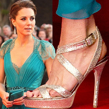 Kate Middleton in Jimmy Choo sandals