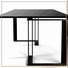 Industrialne biurko w stylu loftowym