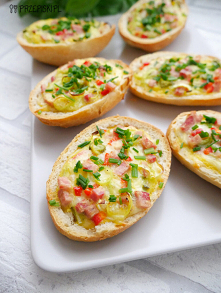 Nadziewane bułki z piekarnika