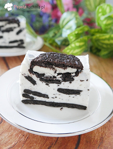 Ciasto z ciasteczkami oreo