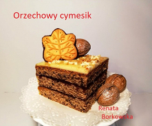 Ciasto  orzechowy  cymesik