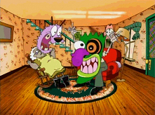 Chojrak - tchórzliwy pies

Courage the Cowardly Dog 1999

Chojrak mały różowy pies, który został porzucony jeszcze jako szczeniak. Znalazła go Muriel, mieszkająca w Kansas wraz ...