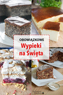 Obowiązkowe wypieki na Święta