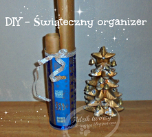 Świąteczny organizer DIY z upcyklingu tuby po czipsach 

Po szczegółowe instrukcje KLIKnij w zdjęcie lub zajrzyj na blog DIY Adzik-tworzy.pl