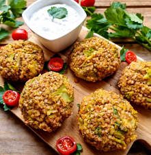 PIECZONE KOTLETY Z KASZY I ...