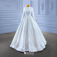 Muzułmańska Eleganckie Biał...