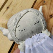 Przytulanka Anioł, lalka handmade.