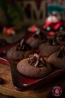 Wegańskie ciastka czekoladowe - Wypieki Beaty