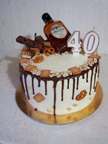 Tort na 40 urodziny