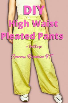 jak uszyc spodnie darmowy wykroj