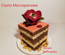 Ciasto   marcepanowe