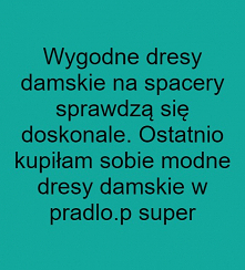 Wygodny strój na spacer