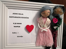 Ramka prezent na dzień babci i dziadka