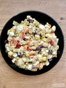 #Sałatka #konserwowa przepis