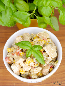 sałatka z pieczarkami