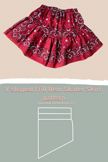 jak uszyc spodniczke plus darmowy wykroj