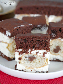 Ciasto z mini 7 daysami