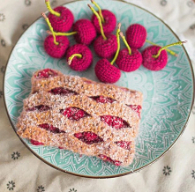 Szydełkowe ciastko