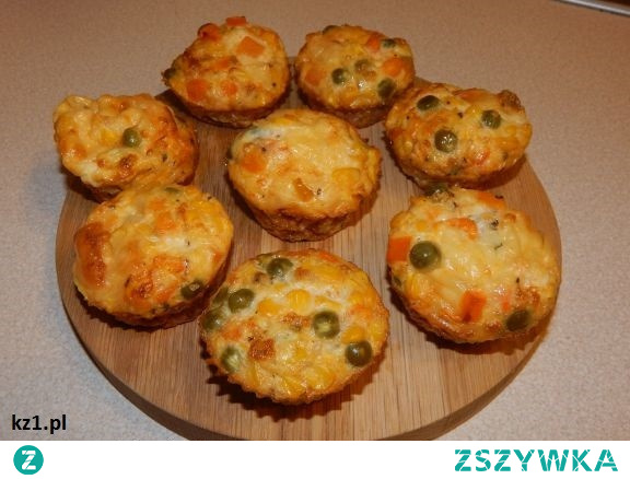 Muffinki warzywne - babeczki z warzywami.