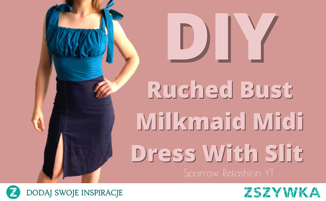 jak uszyć modna sukienkę 
tutorial i wykroj