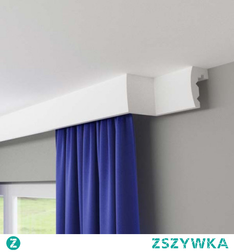 Listwa do zabudowy karnisza DLK2 Floxxy to nowoczesne rozwiązanie do szybkiej i eleganckiej zabudowy nowych lub starych karniszy. Maskownica karnisza to idealna alternatywa do kosztownej i bardzo czasochłonnej zabudowy kartonowo-gipsowej. Maskownice karniszy jak DLK2 posiadają 3 wyprofilowane kształty pozwalające umieścić taśmę dla oświetlenia LED. Osłona karnisza ma kształt zaokrąglony.