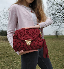 Torebka w moim wykonaniu. Jak Wam się podoba? Zapraszam na nowego insta po więcej: /mobags_handmade/