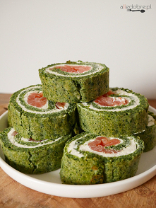 Zielone roladki
