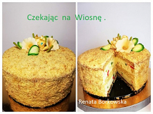 Ciasto  ,  czekając  na  wiosnę  ,  mocno  cytrynowe .