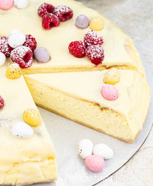 #Sernik wielkanocny #sernikbezspodu