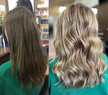 Metamorfoza z koloryzacją sombre