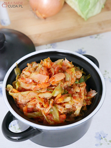 młoda kapusta do obiadku :)