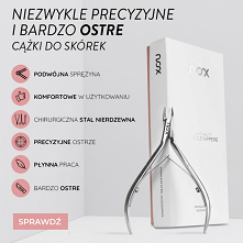 Kochane, czas na premierę kolejnej nowości! Przed Wami niezwykle precyzyjne i bardzo ostre cążki do skórek o dwóch rożnych ostrzach