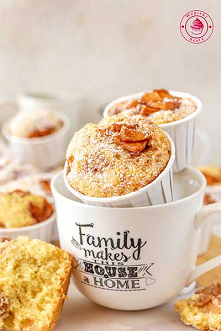 Muffinki z jabłkami - Wypieki Beaty