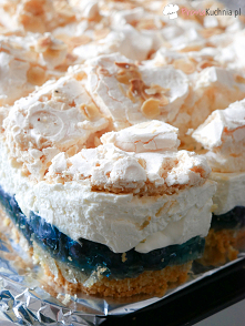 Pyszne ciasto z borówkami