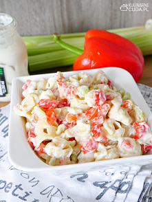 Sałatka z tortellini :) Przepis po kliknięciu w zdjęcie