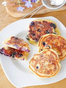 Placuszki borówkowe