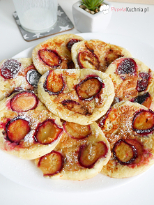 placki ze śliwkami :) Przepis po kliknięciu w zdjęcie