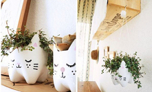 #diy #doniczka #butelka