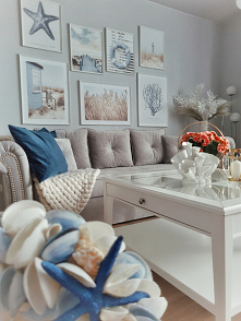 plakaty w stylu hamptons