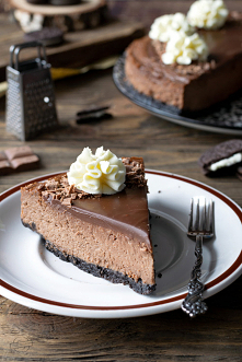 Czekoladowy sernik z mascar...