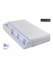MATERAC ALVARE EUFORIA 80x200
Materac do spania kieszeniowy 7 strefowy z pianką elastyczną