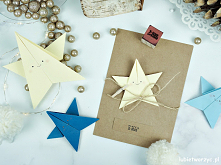 Tutorial ukazujący sposób wykonania gwiazdki metodą origami