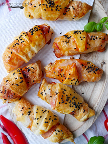 Rogaliki na słono :)